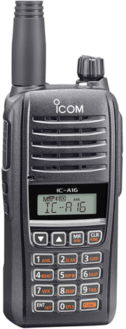 RPAS equip AROC Training Icom a16